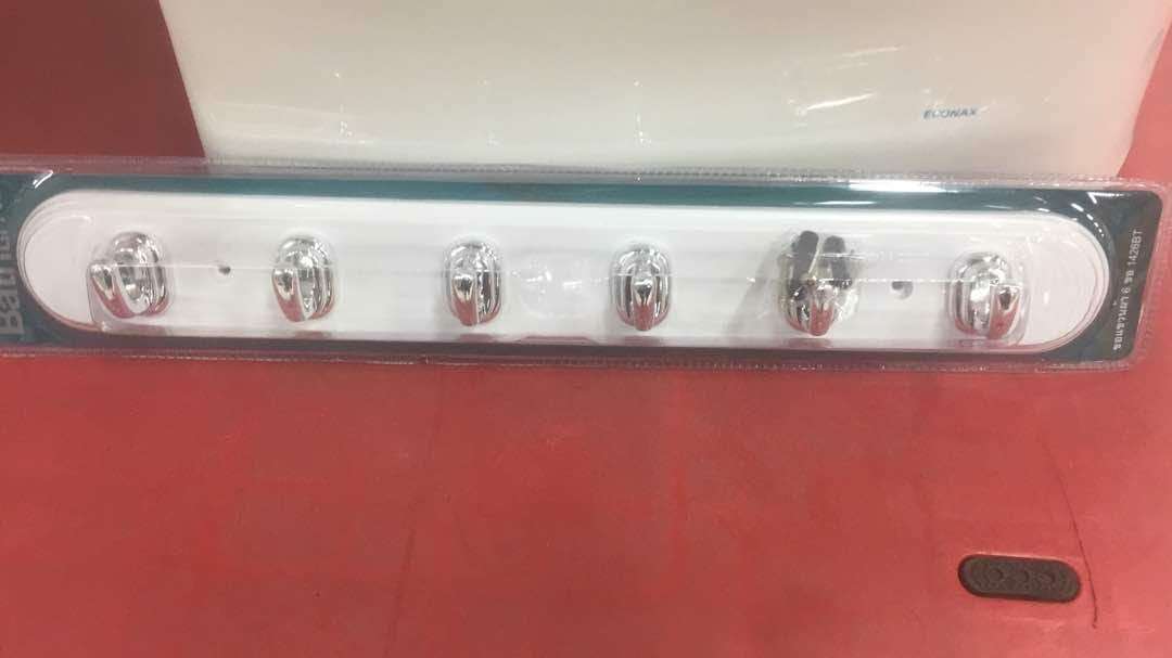 BATH TIME TOWEL HOOK 1426BT WHITE (H52XW8.50XD7 CM)