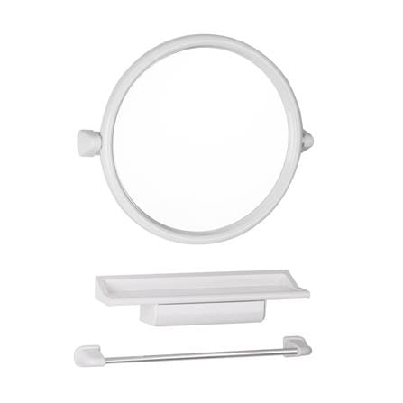 BATH TIME MIRROR 3EA 1407BT WHITE 45CMX52CM