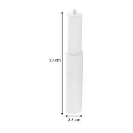 BATH TIME TOILET ROLL HOLDER SPINDLE 1466BT WHITE (H7XW23XD2.30 CM)