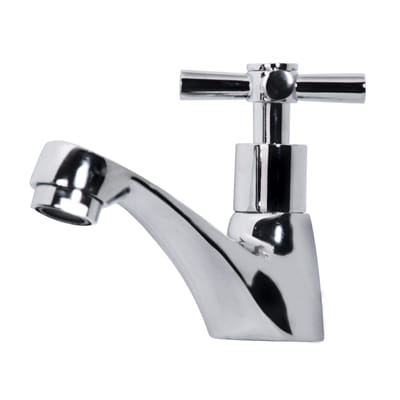 PARNO SINGLE BASIN FAUCET PN-8201 W6xD17xH13 CM SILVER