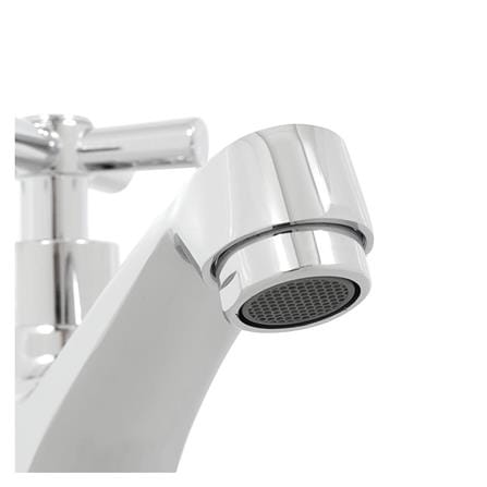 PARNO SINGLE BASIN FAUCET PN-8201 W6xD17xH13 CM SILVER