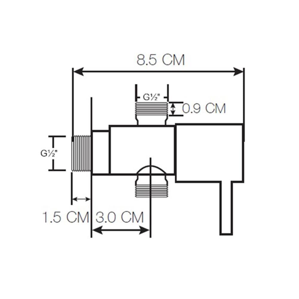 MOYA STOP VALVE PN-220 2-WAY