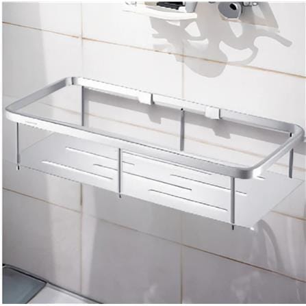 RASLAND WIRE BASKET 1 TIER BS0009 WHITE
