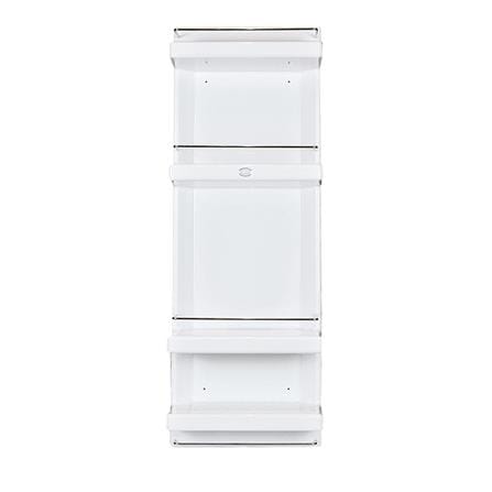 4-TIER CORNER SHELF QUEEN SH-CABL-C04-WT WHITE
