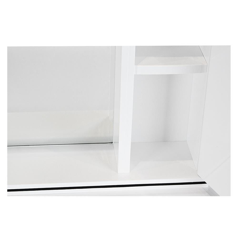 STUDIO PLASTIC CABINET ABS PLASTIC WHITE (H81XW62XD12 CM)