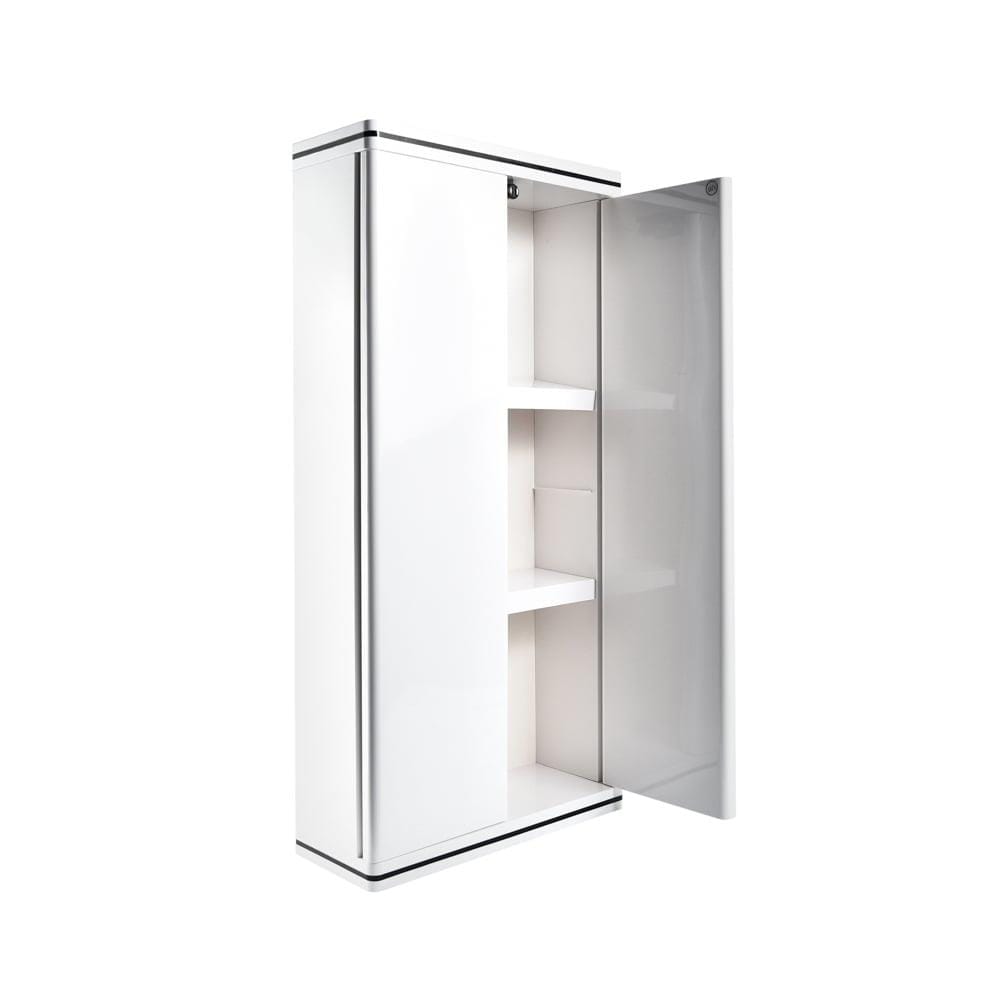 PLASTIC STORAGE CABINET QUEEN CLICK WHITE