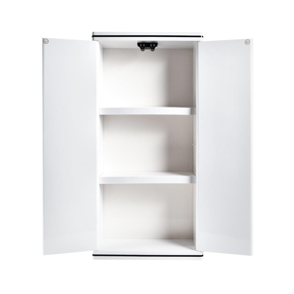 PLASTIC STORAGE CABINET QUEEN CLICK WHITE