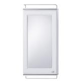 PLASTIC CABINET QUEEN STEP WHITE