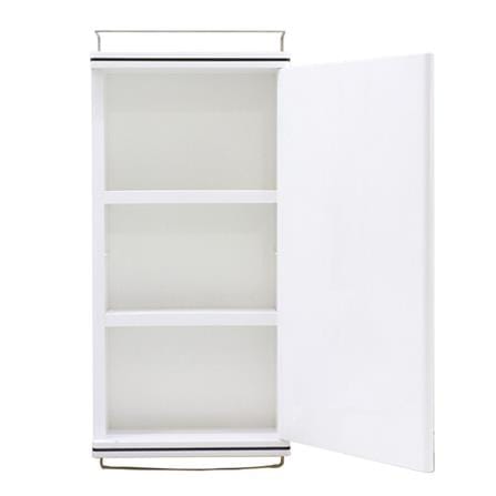 PLASTIC CABINET QUEEN STEP WHITE