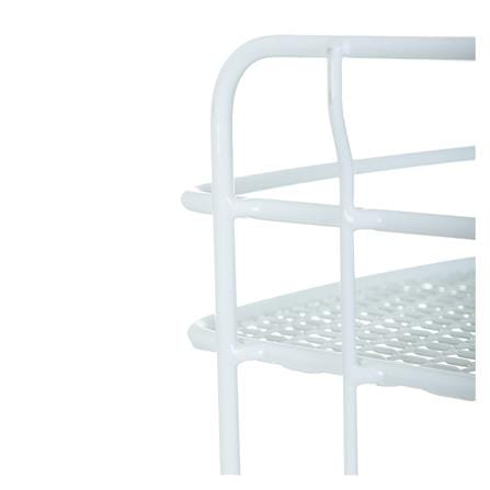 MOYA BATHROOM RACK SHELE 2TIER 7132E WHITE