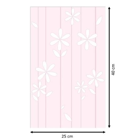 TARA WALL TILE 25X40CM NICKEY PINK 1.0M2