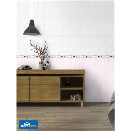 TARA WALL TILE 25X40CM NICKEY PINK 1.0M2