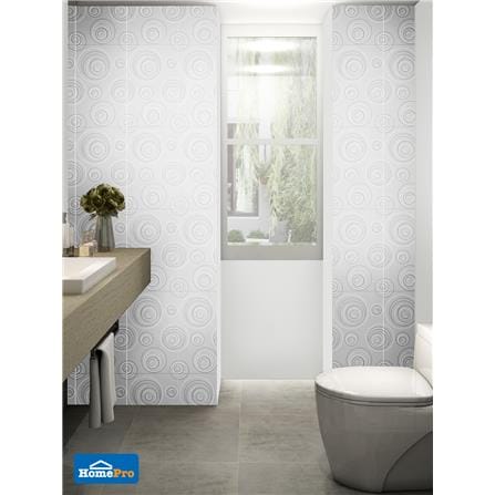 TARA WALL TILE 25X40CM ARORA WHITE 1.0M2
