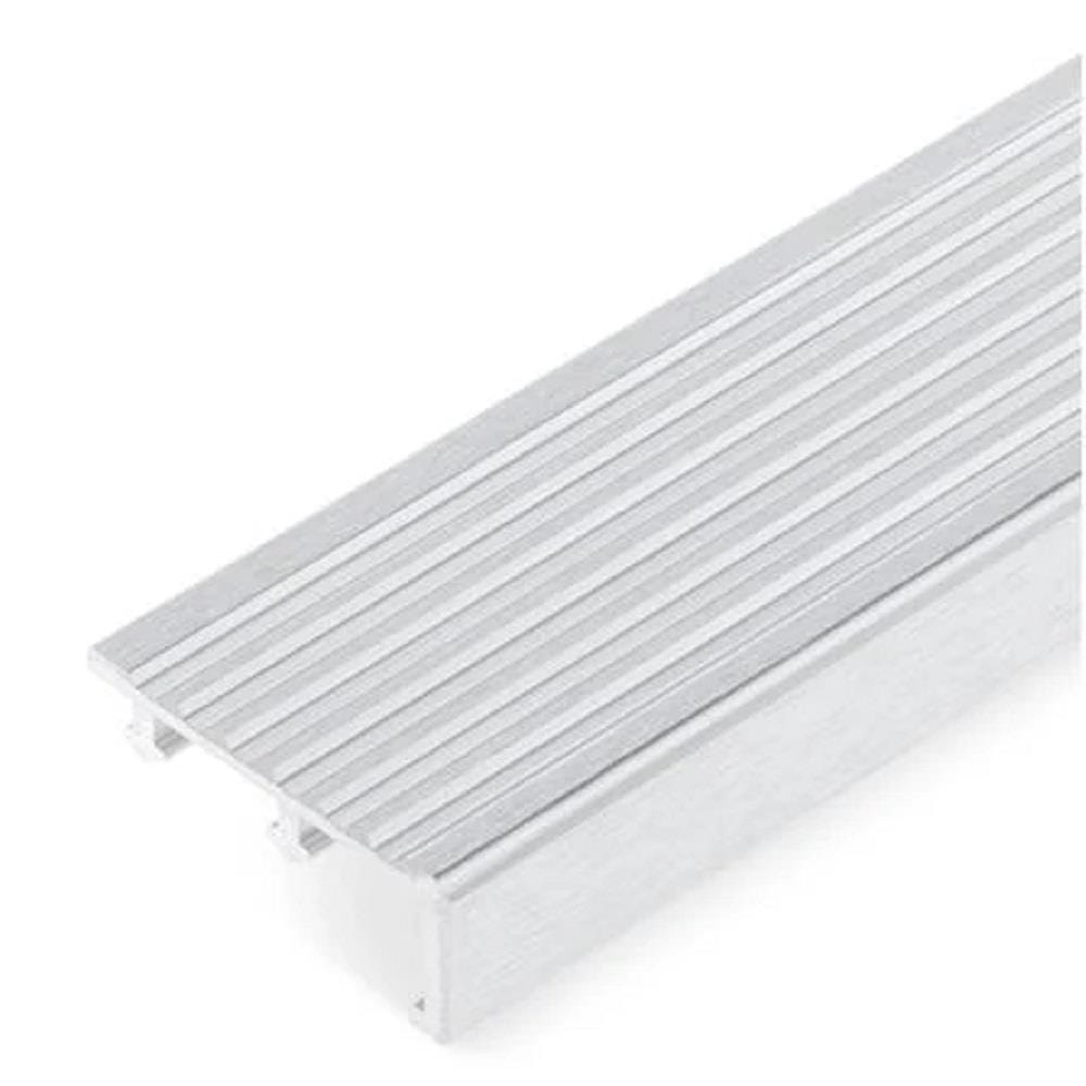 DP ALUMINUM STEPNOSING SILVER LINE 50MM 2M