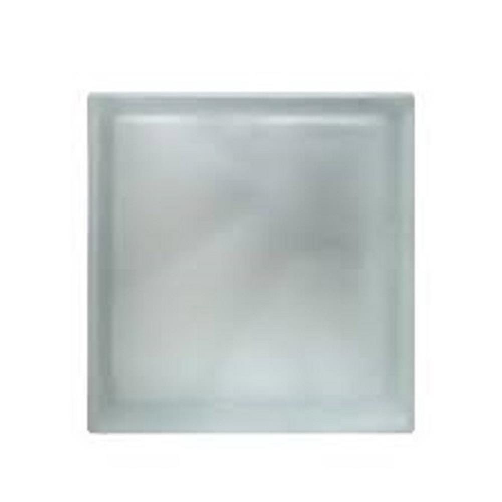 JINGHUA GLASS BLOCK 19X19X8CM MISTY CLOUDY