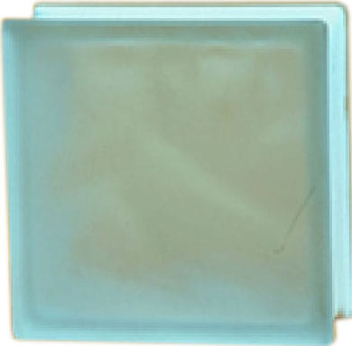 JINGHUA GLASS BLOCK 19X19X8CM MISTY CLOUDY