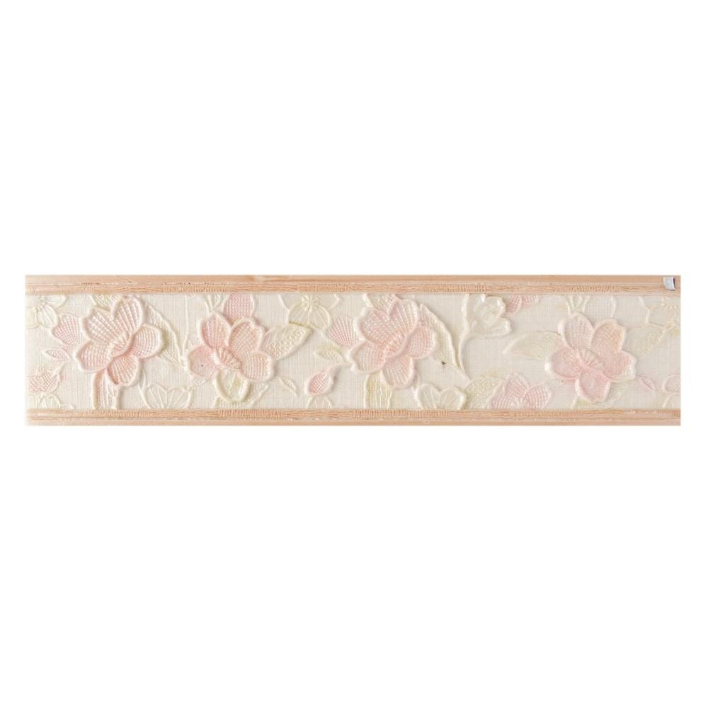 BALENO LACE FLOWER RESIN WALLTILE 7X30 CREAM