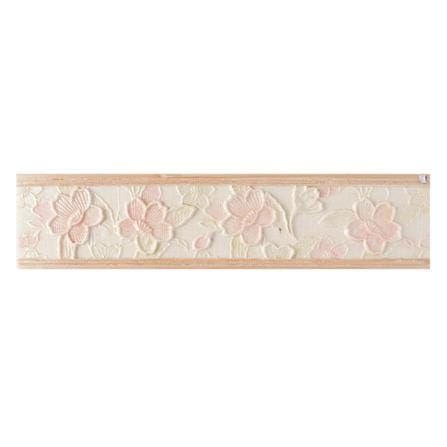 BALENO LACE FLOWER RESIN WALLTILE 7X30 CREAM