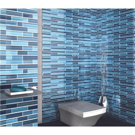 GLASCERA GLASS MOSAIC 30X30CM CHEESE BLUE