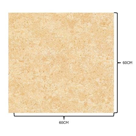 FOSHAN WANTA FLOORTILE 60X60 TULIPS DESERT TAN 1.44M2