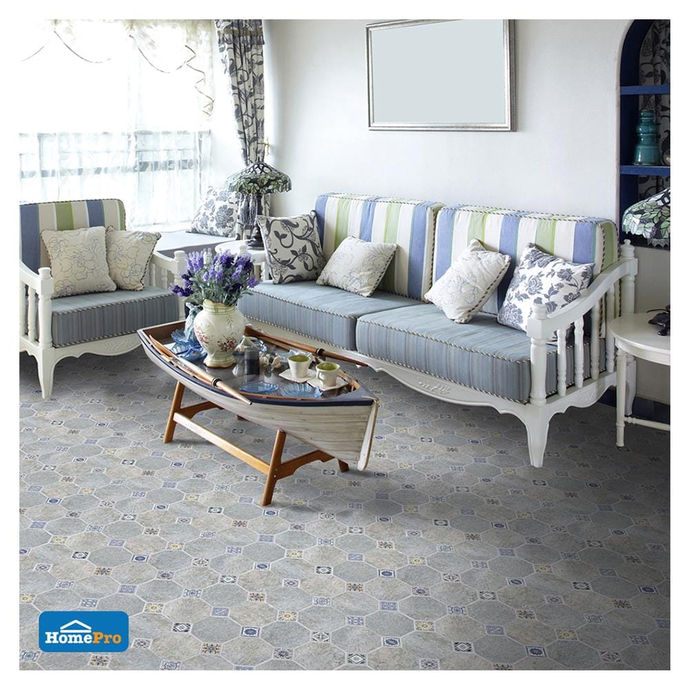 DURAGRES FLOORTILE 40X40CM TUSCANY GREY 0.96M2