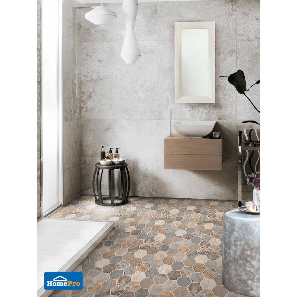 DURAGRES FLOORTILE 40X40 NAPOLI LIGHT BROWN 0.96M2