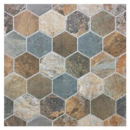 DURAGRES FLOORTILE 40X40 NAPOLI LIGHT BROWN 0.96M2