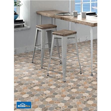 DURAGRES FLOORTILE 40X40 NAPOLI LIGHT BROWN 0.96M2