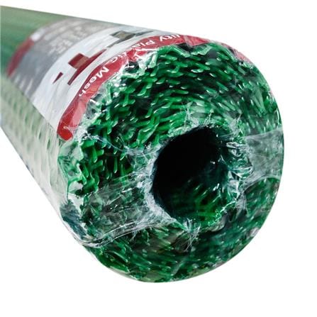 PLASTIC MESH FITT #100 0.9x5M GREEN