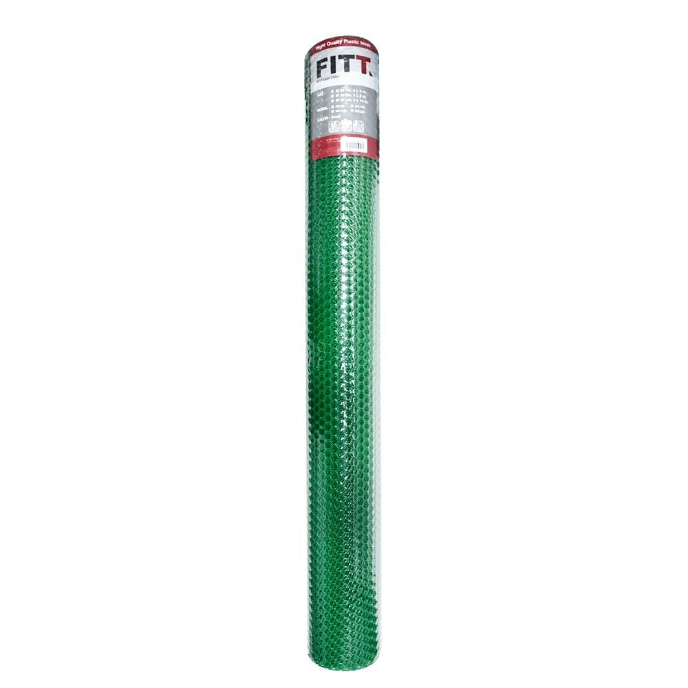 PLASTIC MESH FITT #150 0.9x5M GREEN