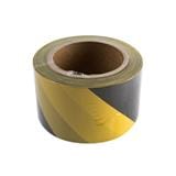 BARRIER TAPE RIGHT 100M YELLOW/BLACK