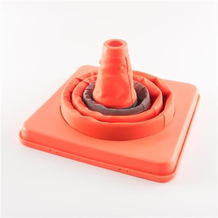 FOLDABLE TRAFFIC CONE RIGHT 42CM ORANGE