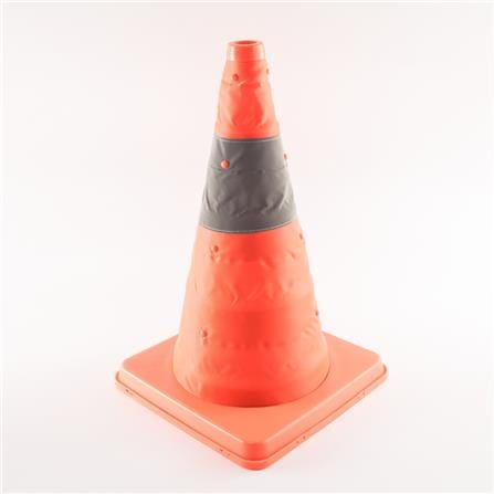 FOLDABLE TRAFFIC CONE RIGHT 42CM ORANGE