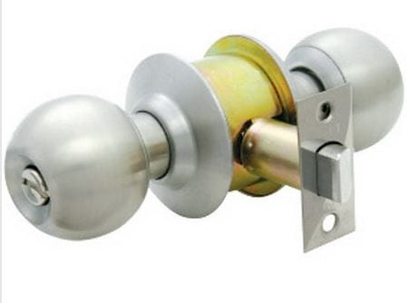 RMI BATHROOM KNOB SR115-SS CYLINDER