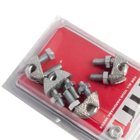 WIRE ROPE CLIP FITT 3/16" 4PCS