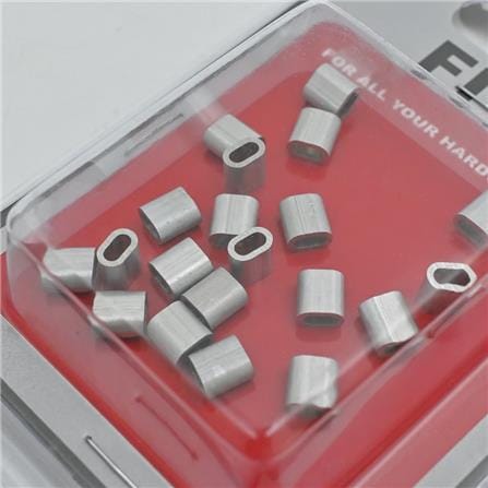 FITT PRESS CLAMP OVAL HOURGLASS 2MM 20PCS EACH