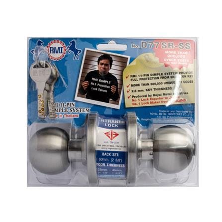 RMI ENTRANCE KNOB D-77 SR-SS