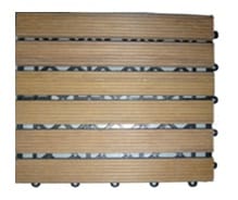 WOODEN FLOOR DECKING SPRING 30X30CM