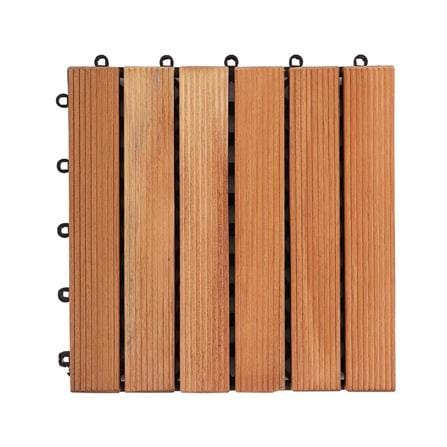 WOODEN FLOOR DECKING SPRING 30X30CM