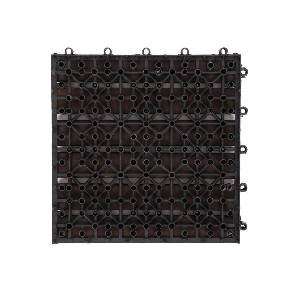 KEMPAS WOODEN FLOOR DECKING SPRING 30X30CM