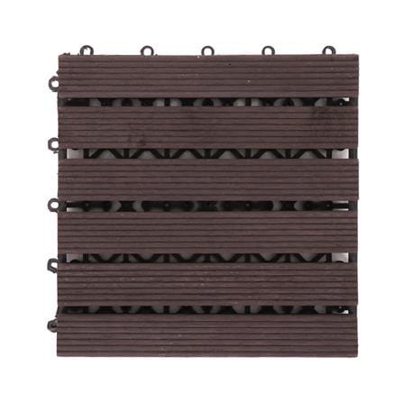 KEMPAS WOODEN FLOOR DECKING SPRING 30X30CM