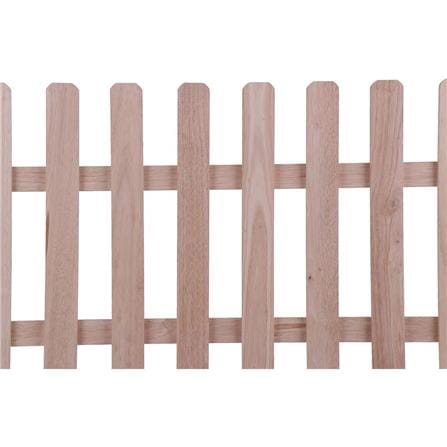 RUBBERWOOD FENCE U-01 XL W110XH70CM  BROWN