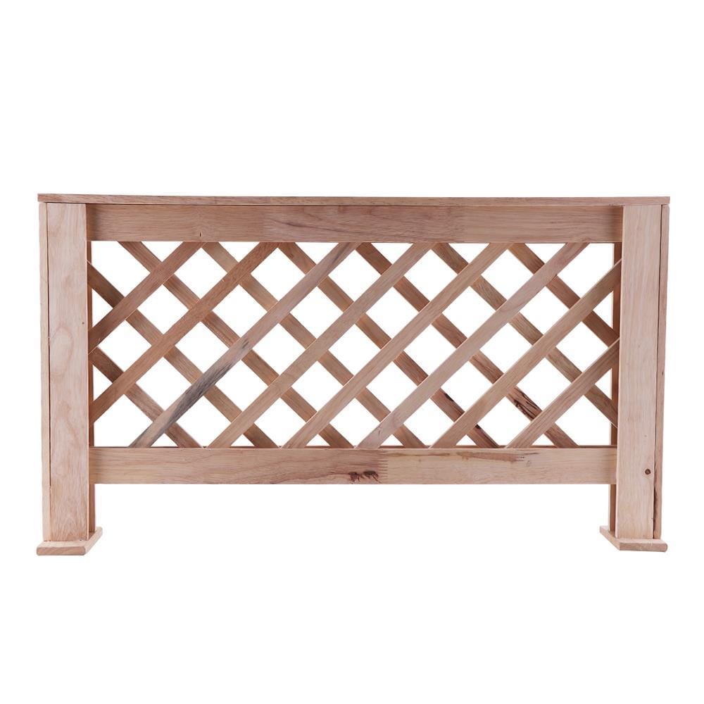 RUBBERWOOD FENCE SPRING O-01 NET W80XH45CM BROWN