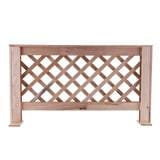 RUBBERWOOD FENCE SPRING O-01 NET W80XH45CM BROWN
