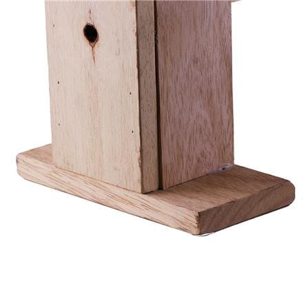 RUBBERWOOD FENCE SPRING O-01 NET W80XH45CM BROWN