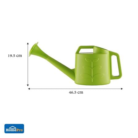 WATERING CAN SPRING LEAF 3L GREEN