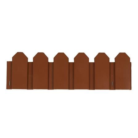 PLASTIC FENCE SPRING HT-604 W60XH18CM BROWN 4PCS