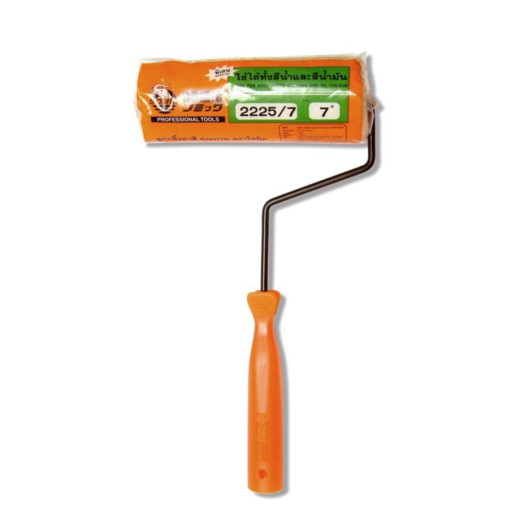 PAINT ROLLER WITH ACRYLIC HANDLE SOMIC 7IN