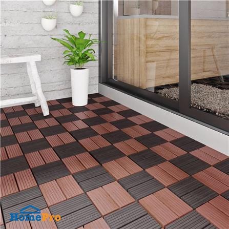 WPC FLOOR DECKING SPRING PARQUET 30X30CM