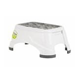 SQUARE CHAIR WITH RUBBER COATING PLIM 16.7x36.8x24.5cm WHITE